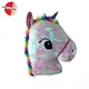 Unicorn Cushions Soft Toy with Sequins Wholesale Manufacture